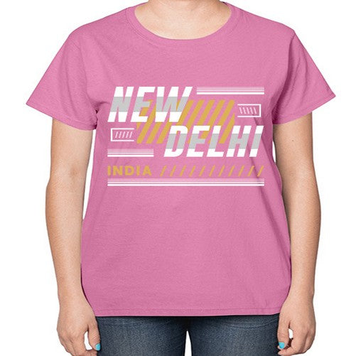 New Delhi 1440# - cities-  Ladies T-Shirt