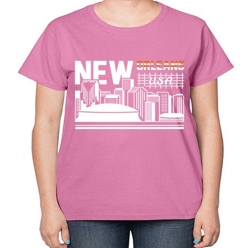 New Orleans 1465# - cities-  Ladies T-Shirt