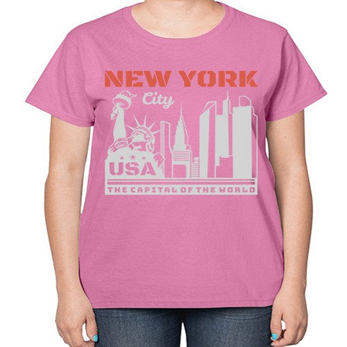 New York 1466# - cities-  Ladies T-Shirt