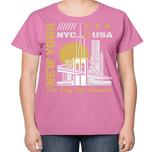 New York 1475# - cities-  Ladies T-Shirt