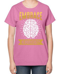 NewEmbraceNeurodiversity 199# - alzheimers-  Ladies T-Shirt