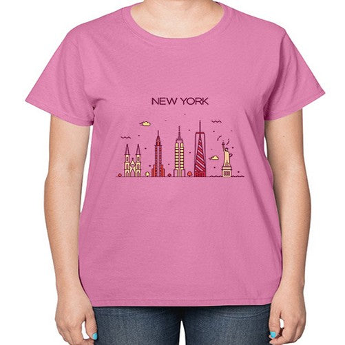 NewYork 1483# - cities-  Ladies T-Shirt
