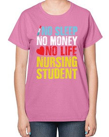 No Sleep Style 314# - nurse-  Ladies T-Shirt