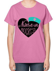 Nurse In Progress Style Style 1162# - nurse-  Ladies T-Shirt