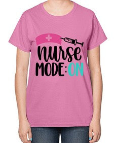 Nurse Mode ON Style Style 1181# - nurse-  Ladies T-Shirt