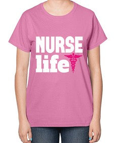 Nurse life Style 1172# - nurse-  Ladies T-Shirt