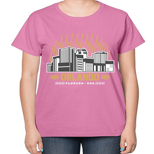 Orlando 1541# - cities-  Ladies T-Shirt