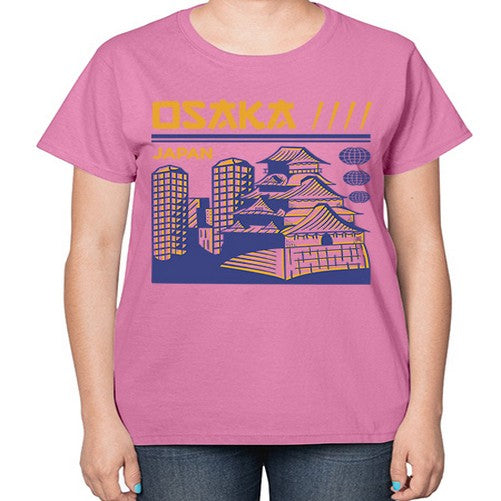 Osaka 1548# - cities-  Ladies T-Shirt