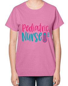 Pediatric Nurse Style 1304# - nurse-  Ladies T-Shirt