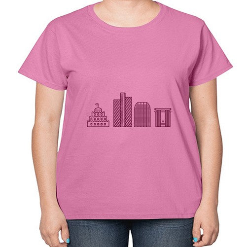 Phoenix 1613# - cities-  Ladies T-Shirt