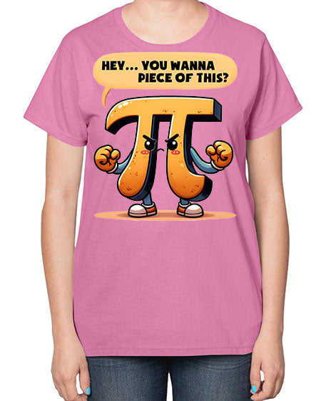 Piece of This Pi Sublimation 38# - pi-  Ladies T-Shirt