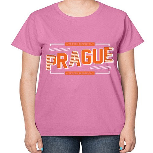 Prague 1688# - cities-  Ladies T-Shirt