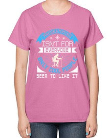 Programming isnt for everyone 17# - computer-  Ladies T-Shirt