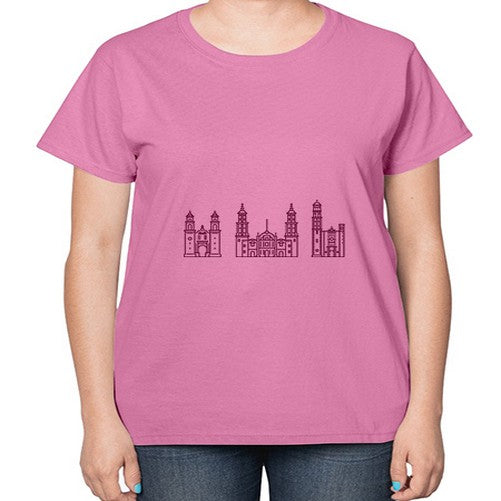 Puebla 1692# - cities-  Ladies T-Shirt