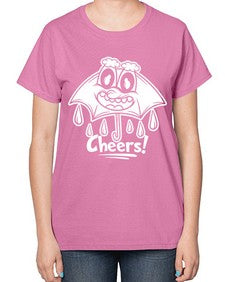 Rainy cheers 205# - cartoon general-  Ladies T-Shirt