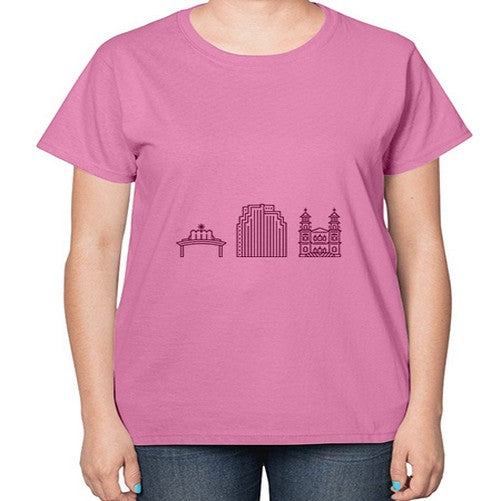 Reno 1713# - cities-  Ladies T-Shirt