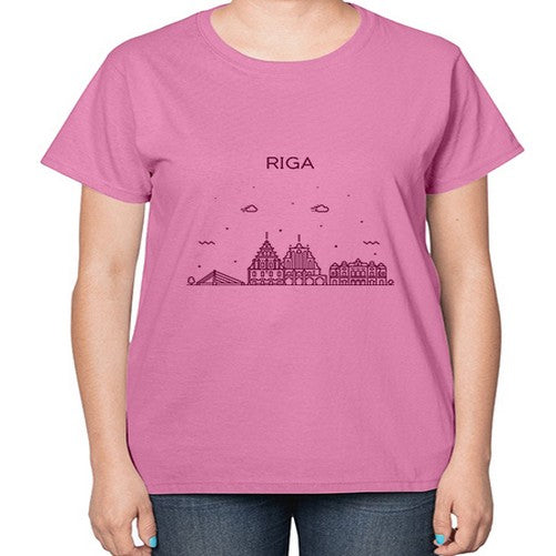 Riga 1727# - cities-  Ladies T-Shirt