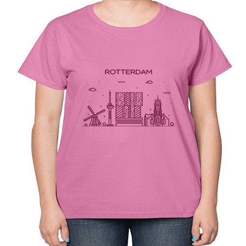 Rotterdam 1752# - cities-  Ladies T-Shirt