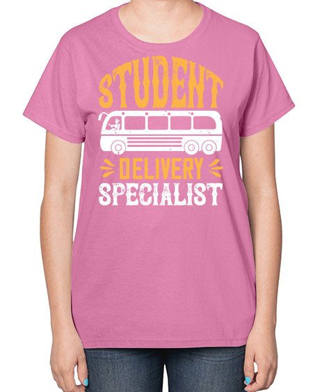 STUDENT DELIVERY SPECIALIST Style 1427# - Bus Driver-  Ladies T-Shirt