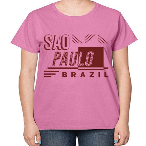 Sao Paulo 1798# - cities-  Ladies T-Shirt