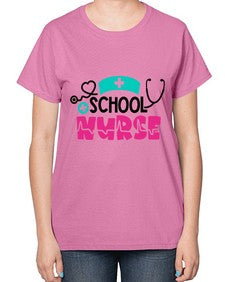School Nurse Style Style 1377# - nurse-  Ladies T-Shirt