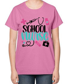 School Nurse Style Style 1378# - nurse-  Ladies T-Shirt