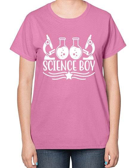 Science Boy 138# - general science-  Ladies T-Shirt