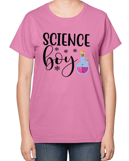 Science Boy 142# - general science-  Ladies T-Shirt