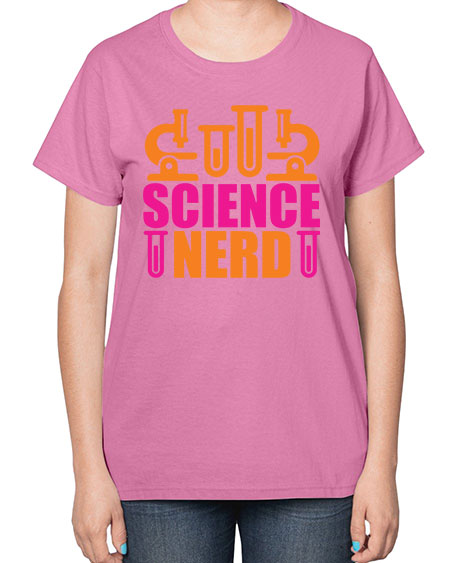 Science Nerd 59# - general science-  Ladies T-Shirt