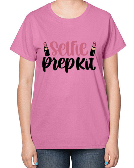 Selfie Prepkit Style 31# -makeup  Ladies T-Shirt
