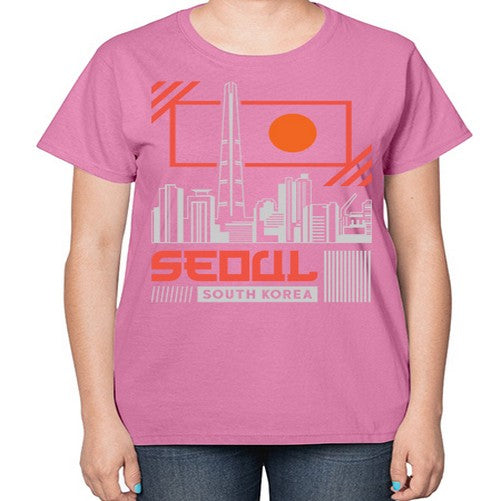 Seoul 1815# - cities-  Ladies T-Shirt
