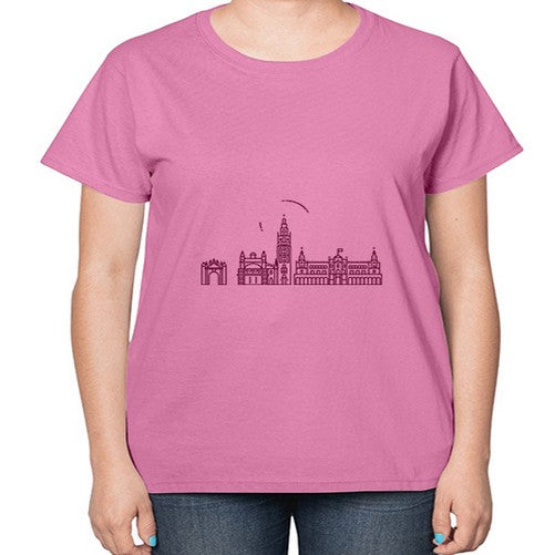 Seville 1820# - cities-  Ladies T-Shirt