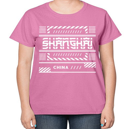 Shanghai 1826# - cities-  Ladies T-Shirt