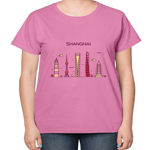 Shanghai 1827# - cities-  Ladies T-Shirt