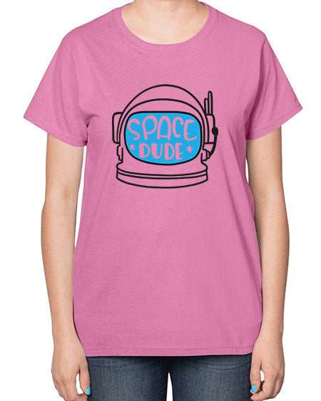 Spacedude 12# - space-  Ladies T-Shirt