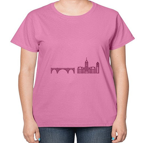 Spokane 1879# - cities-  Ladies T-Shirt