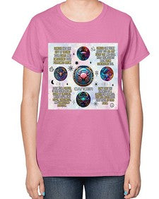 Straight Cancer 470# - cancer-  Ladies T-Shirt