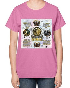 Straight Gemini 472# - gemini-  Ladies T-Shirt