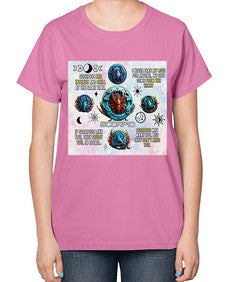 Straight scorpio 477# - scorpio-  Ladies T-Shirt