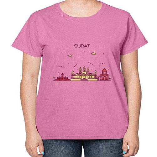 Surat 1908# - cities-  Ladies T-Shirt