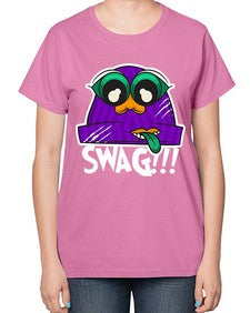 Swag beanie 247# - cartoon general-  Ladies T-Shirt