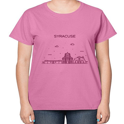 Syracuse 1921# - cities-  Ladies T-Shirt