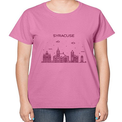 SyracuseNY 1924# - cities-  Ladies T-Shirt