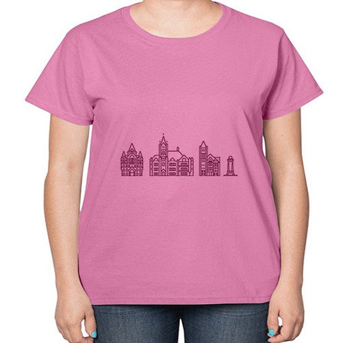 SyracuseNY 1925# - cities-  Ladies T-Shirt