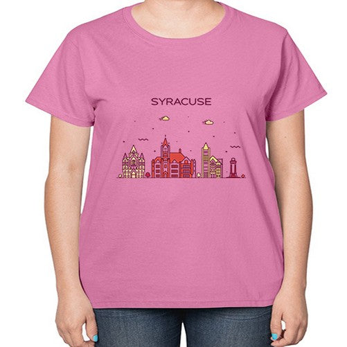 SyracuseNY 1926# - cities-  Ladies T-Shirt