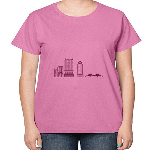 TampaFL 1945# - cities-  Ladies T-Shirt