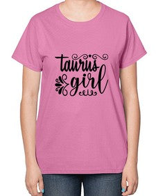 Taurus girl 499# - taurus-  Ladies T-Shirt