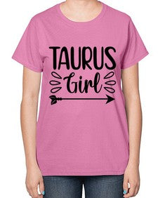 Taurus girl 500# - taurus-  Ladies T-Shirt