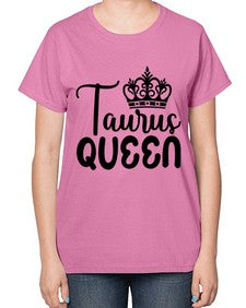 Taurus queen 504# - taurus-  Ladies T-Shirt