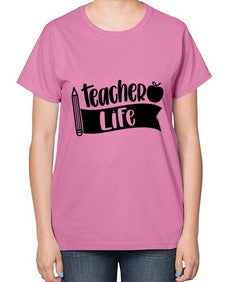 Teacher Life Style 1455# - teacher-  Ladies T-Shirt